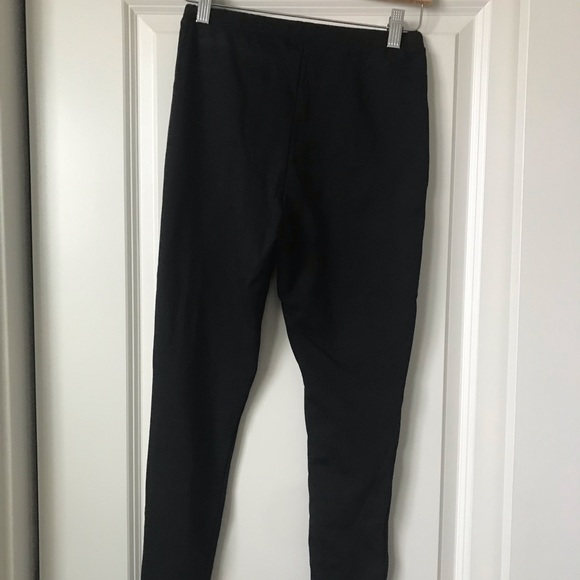 New Fashion Nova hook and closure glam punk chic trendy black leggings medium - Picture 4 of 4